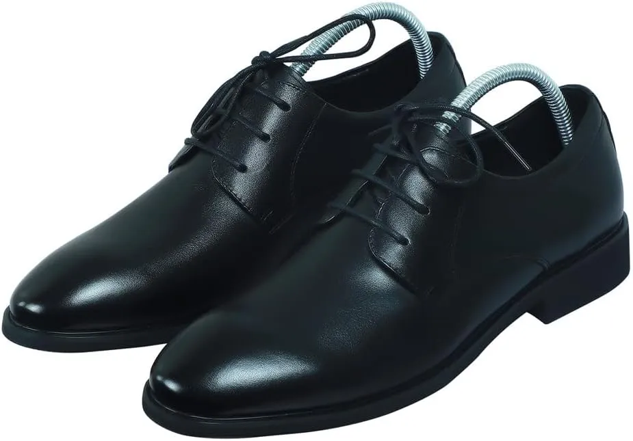 6 Pairs Plastic Shoe Trees for Men (Black)
