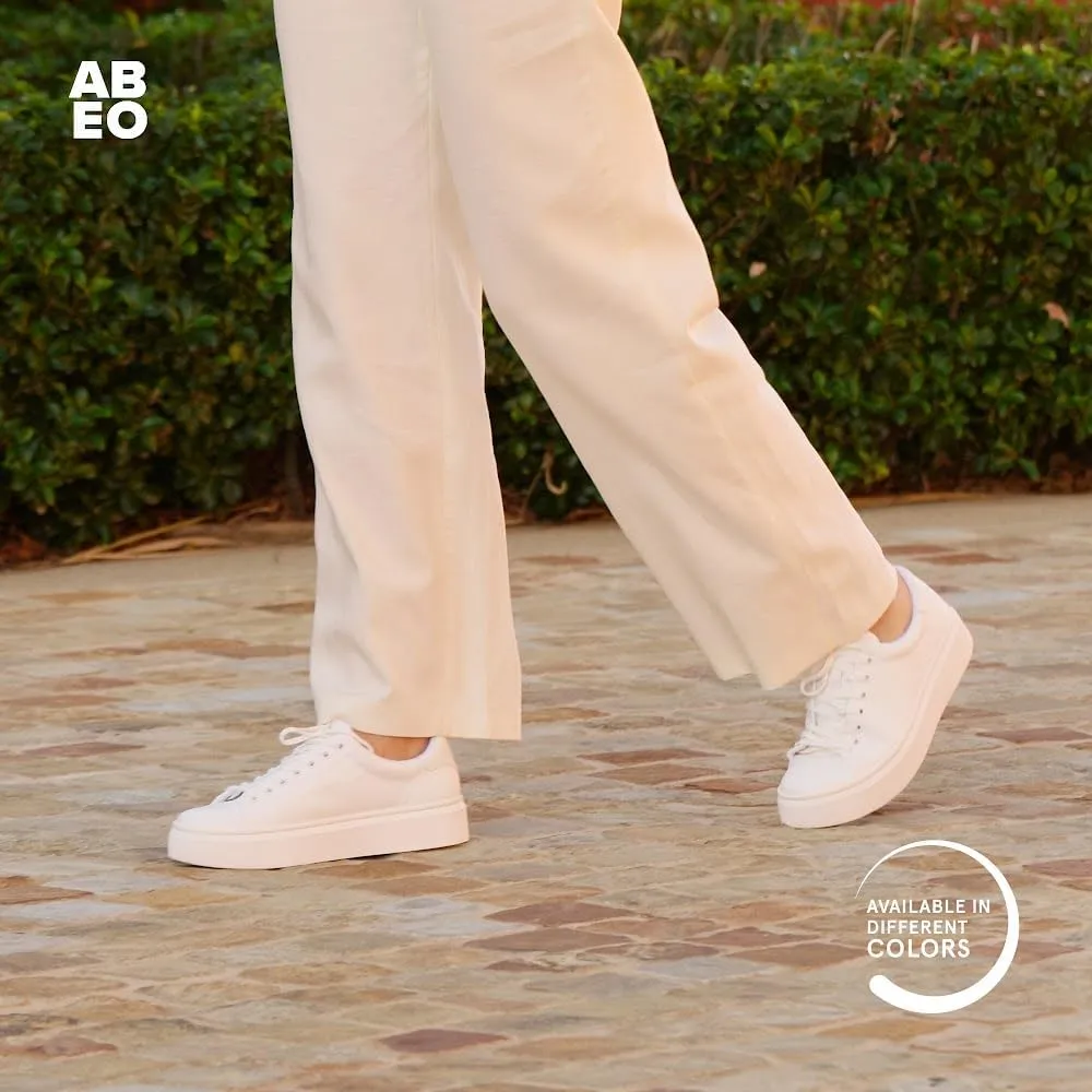 ABEO Jumpstreet Sneakers for Women | Arch Support Sneakers | Comfortable Women's Sneakers | Fashion Sneakers | Built-in Orthotic Insole