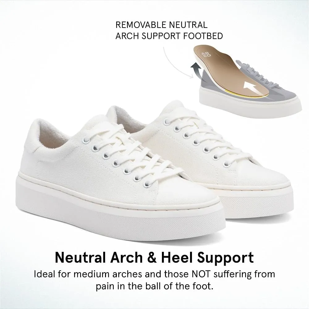 ABEO Jumpstreet Sneakers for Women | Arch Support Sneakers | Comfortable Women's Sneakers | Fashion Sneakers | Built-in Orthotic Insole