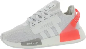 adidas Kids Girls NMD_R1.V2 Lace Up Sneakers Shoes Casual - White - Size 6 M