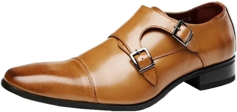 All-Season Men's Business Casual Shoes Hybrid Derby Sneakers with Moisture-Wicking Lining & Air Cushion