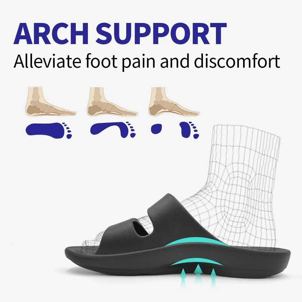 Amoji Men Recovery Slide Women Arch Support Slides Thick Orthopedic Sandal 1555