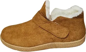 Ankle Boots for Women, Women's Fashion Moccasin Ankle Boots Ladies Warm Winter Indoor Outdoor House Shoes With Memory Foam