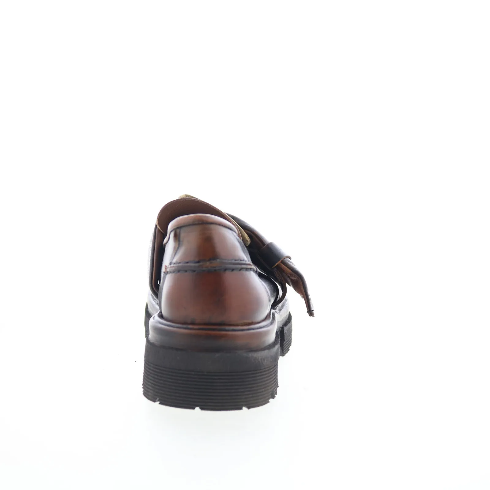 A.S. 98 Heddy Womens Brown Leather Slip On Loafers & Slip Ons Casual Shoes