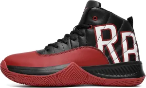 ASHION Unisex Kids Basketball Shoes Boys Air High Top Sneakers Girls Breathable Non-Slip Athletic Shoes Little Kid/Big Kid