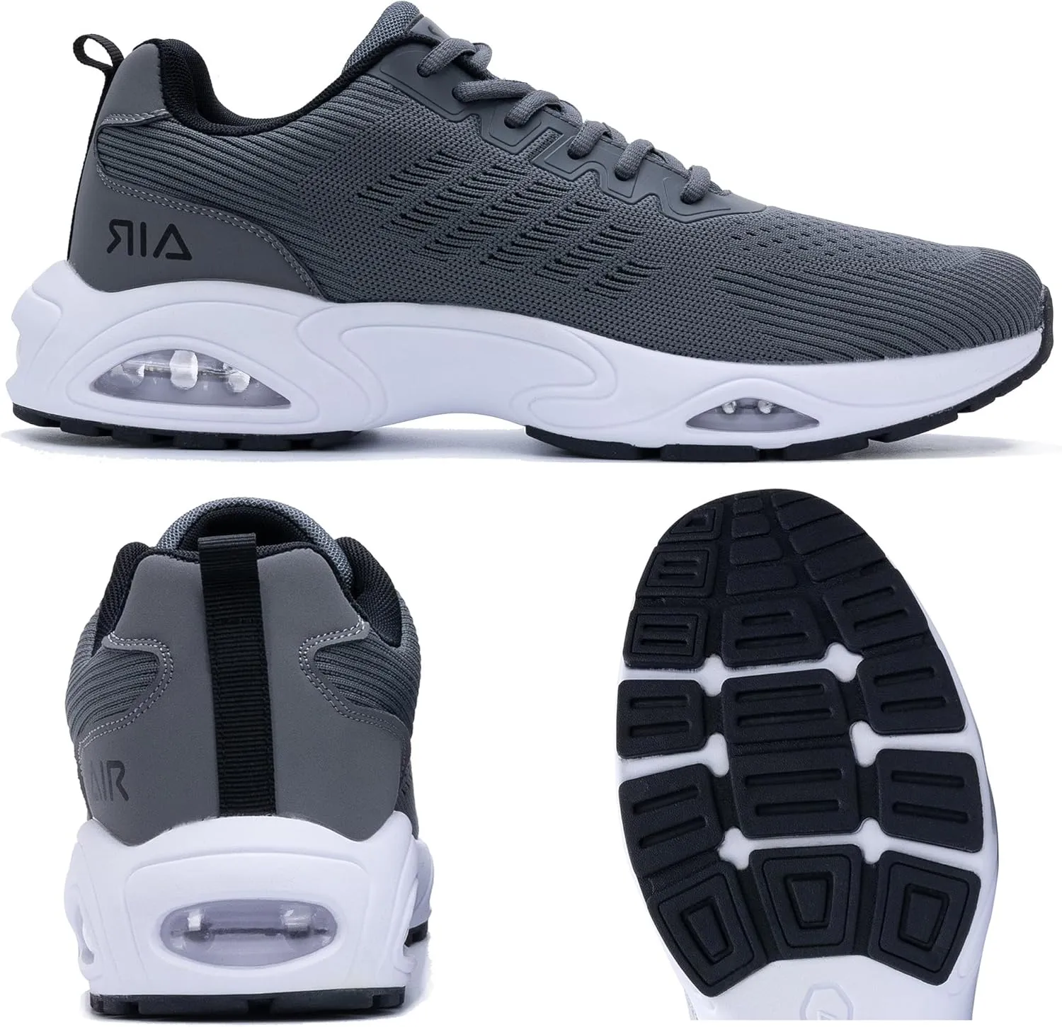 Autper Men's Air Athletic Running Shoes Lightweight Breathable Tennis Walking Sneakers for Gym Jogging Sports US 7-13