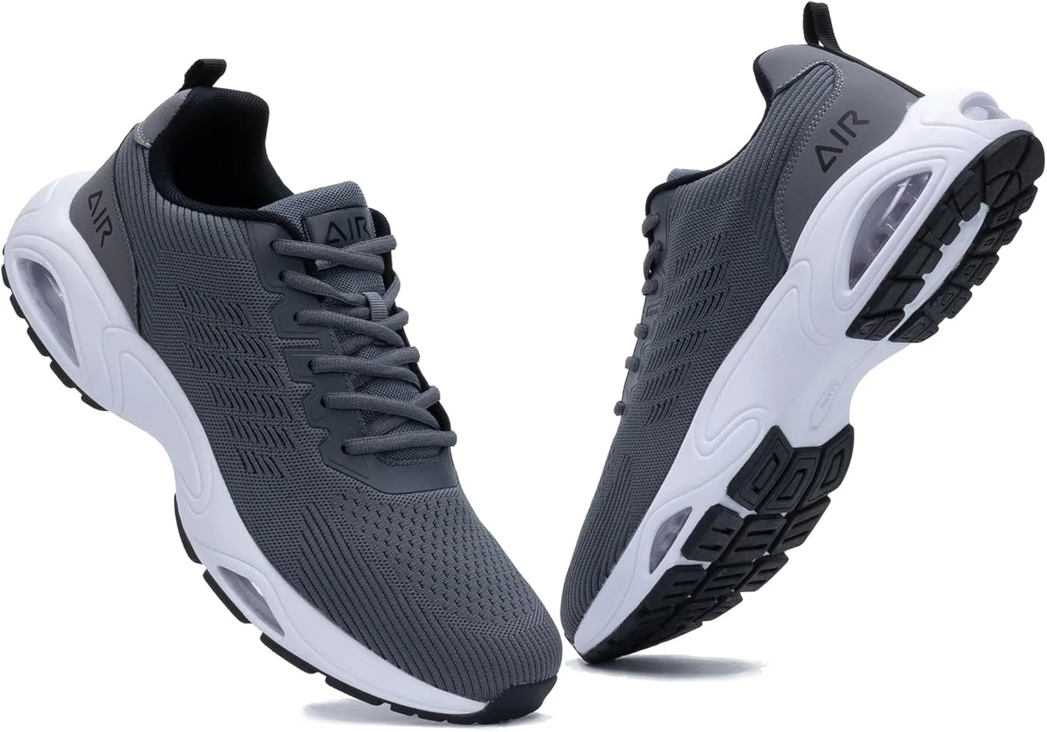 Autper Men's Air Athletic Running Shoes Lightweight Breathable Tennis Walking Sneakers for Gym Jogging Sports US 7-13