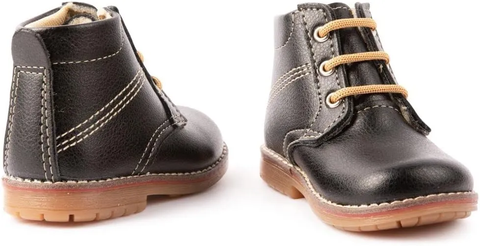 Baby and Toddler Walking Shoes Lightweight Non-Slip First Walker Shoes with Ankle Support for Boys Girls & Kids