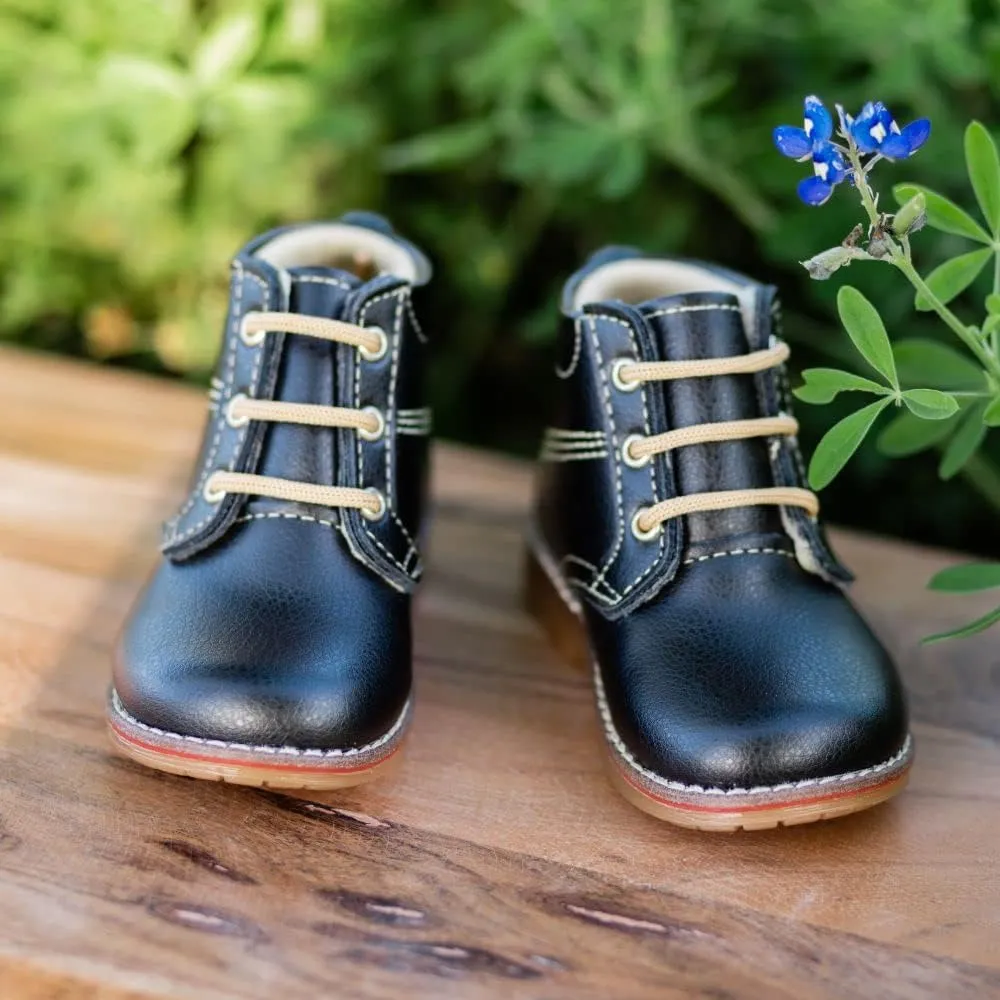 Baby and Toddler Walking Shoes Lightweight Non-Slip First Walker Shoes with Ankle Support for Boys Girls & Kids