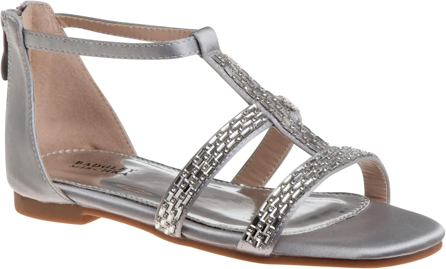 Badgley Mischka Girls’ Gladiator Sandals