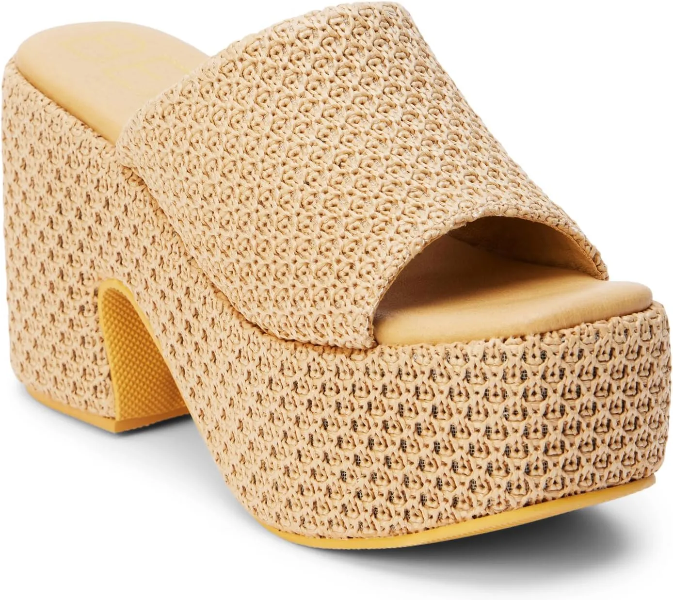 BEACH by Matisse Womens Como Block Platform Casual Sandals Casual High Heel 3" & Up - Black