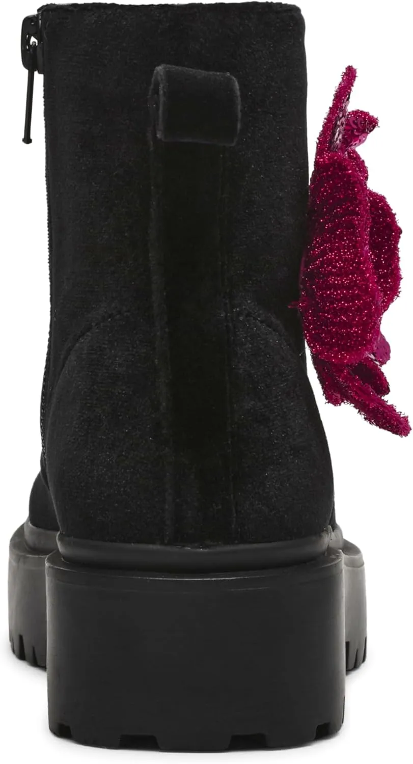 Betsey Johnson Girl's Piper Combat Boot