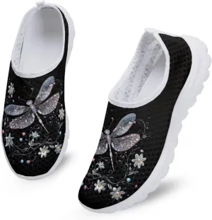 Bigcardesigns Fashion Women's Walking Shoes Sport Sneakers Breathable Mesh Loafers