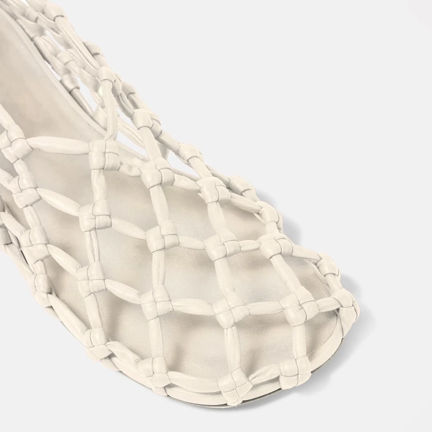 Black Mesh Ballet Flats for Women Woven Hollow Beach Ballerina Flats Comfortable Casual Slip on Mary Jane Flats