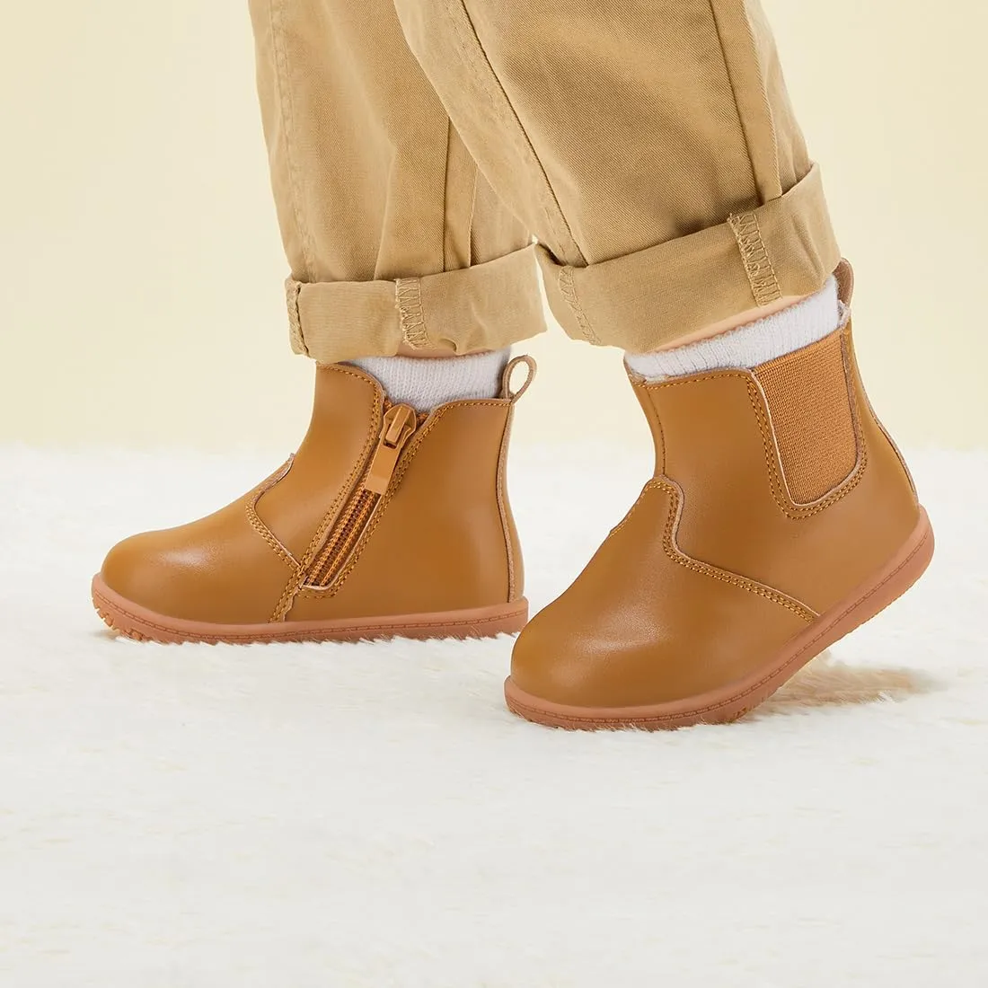 BMCiTYBM Baby Girls Boys Boots High Top First Walking Shoes