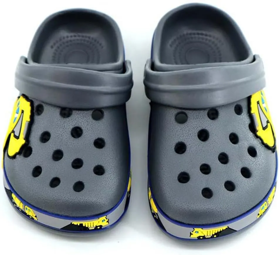 BMINFEE Kid's Girls Boys Clogs Garden Shoes Toddler Slip On Cartoon Slides Sandals Beach Slipper Children Water Sneakers