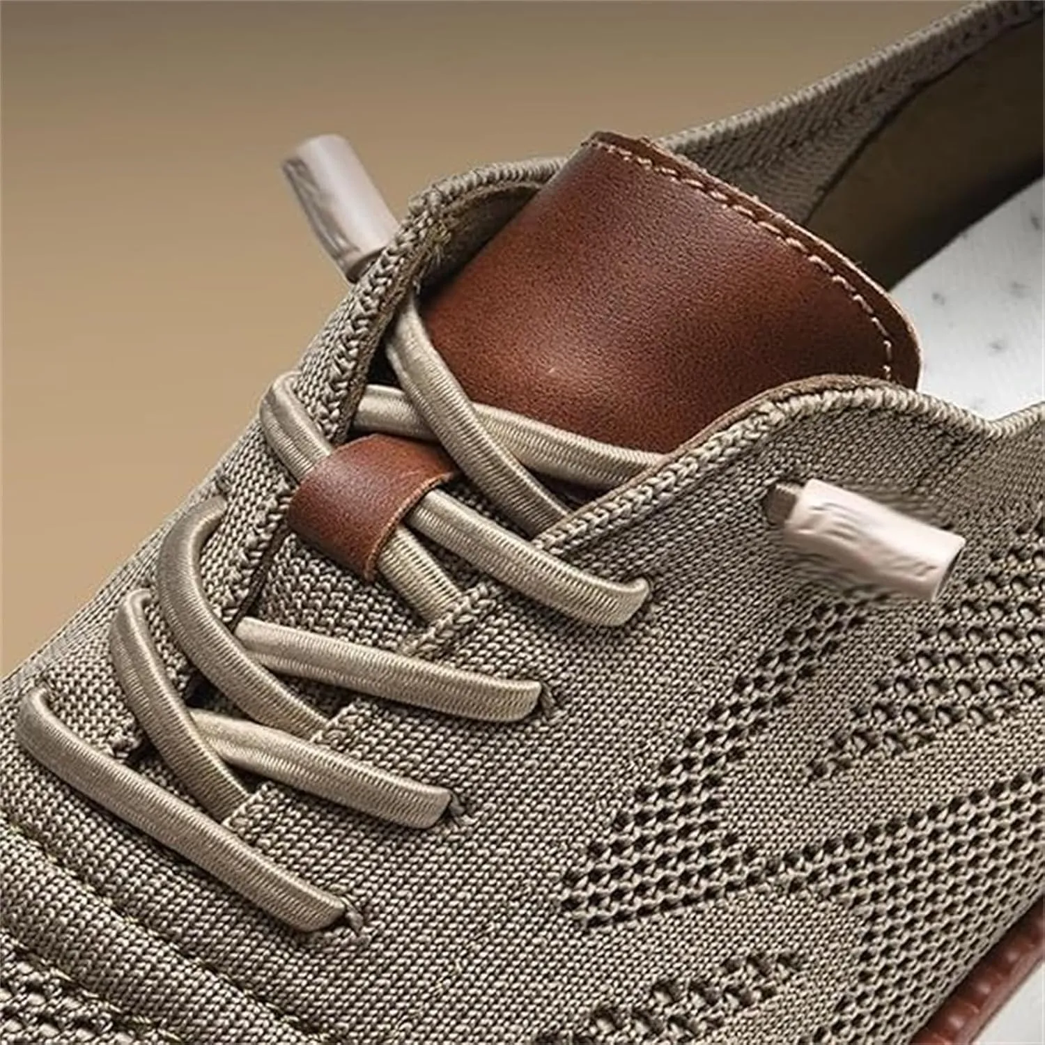 Breeze Men's Mesh Dress Sneakers Business Shoes, Slip on Arch Support Boat Shoes