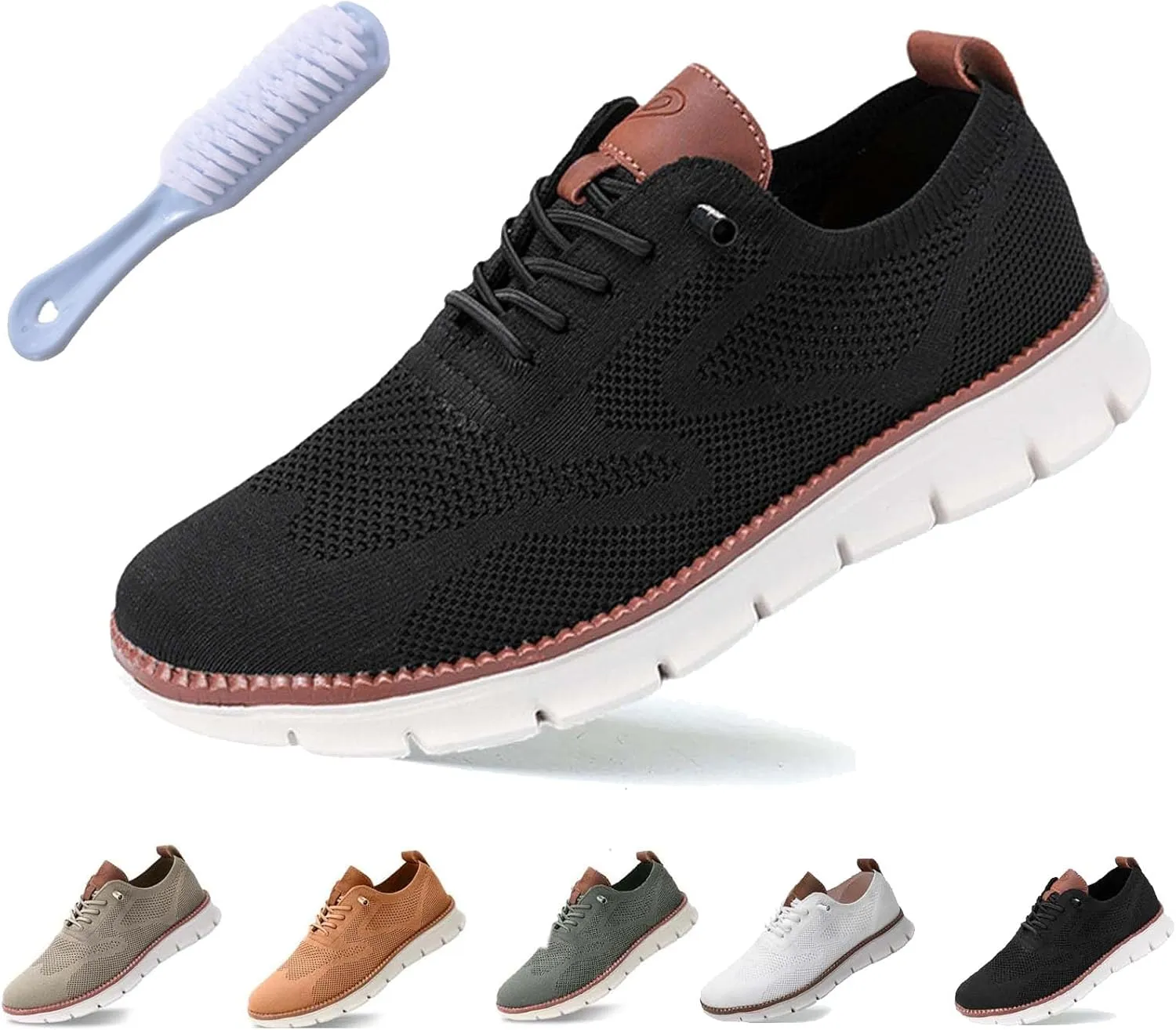 Breeze Shoes for Men, Mens Wearbreeze Shoes, Wear Breeze Mens Shoes, Men's Mesh Dress Sneakers Business Shoes