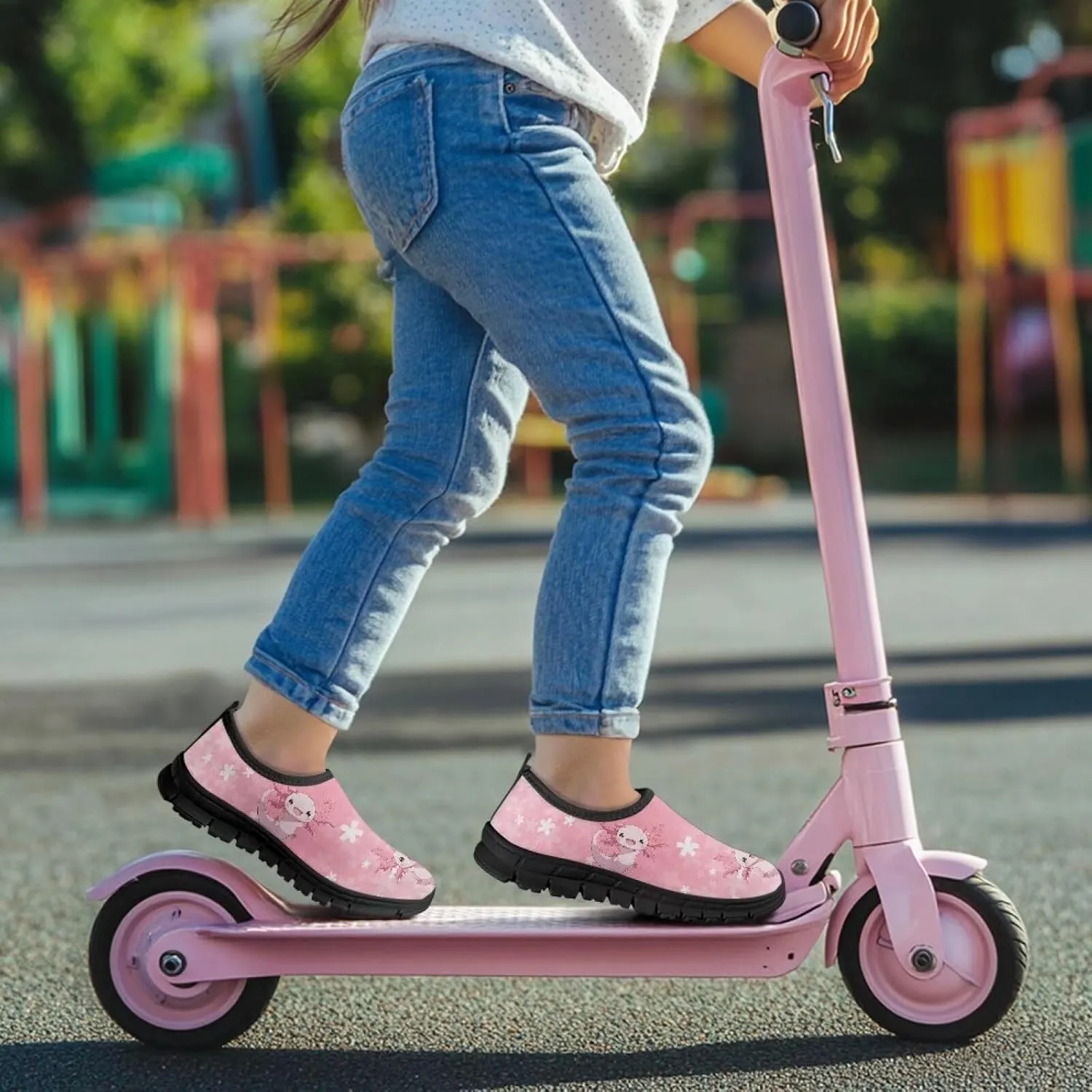 Children's Casual Sneakers,Spring Summer Slip On Flats Sports Shoes for School,Comfortable Hiking Cycling Shoes