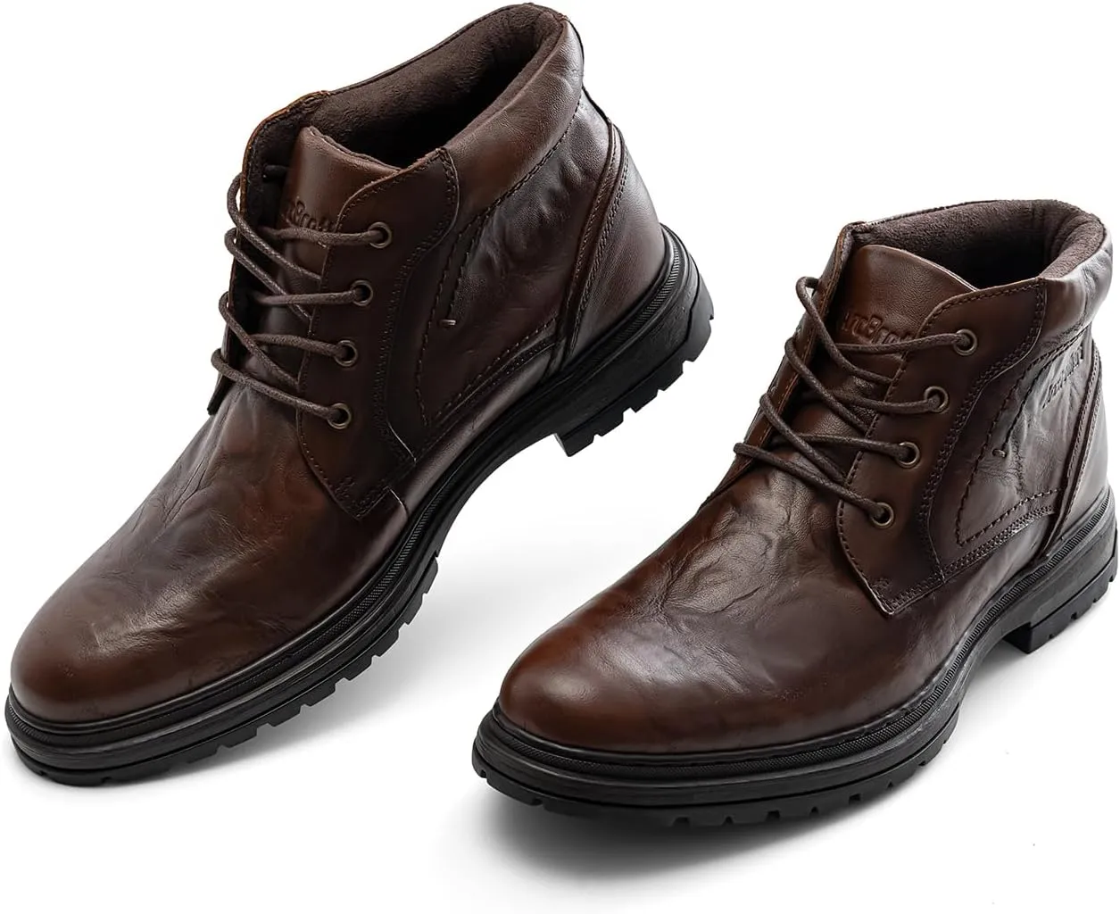 Chukka Boots Boots for Men Casual Boots Motorcycle Combat Ankle Boots Black Boots