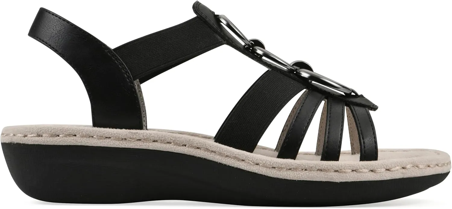 CLIFFS BY WHITE MOUNTAIN Women's Caselyn Strappy Sandal