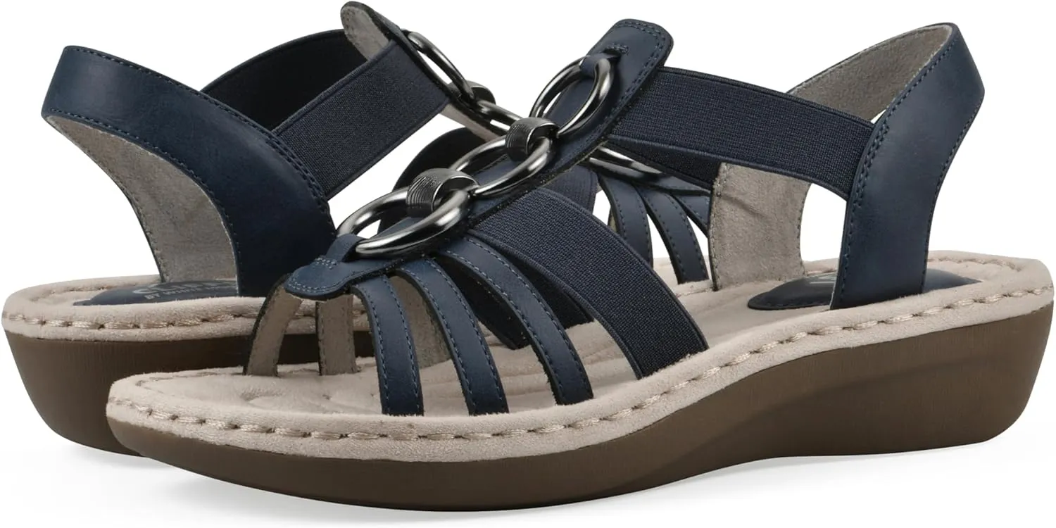 CLIFFS BY WHITE MOUNTAIN Women's Caselyn Strappy Sandal