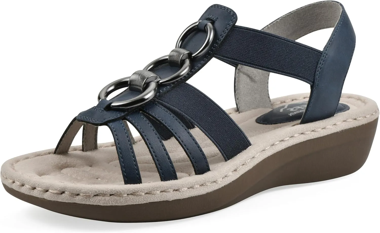 CLIFFS BY WHITE MOUNTAIN Women's Caselyn Strappy Sandal