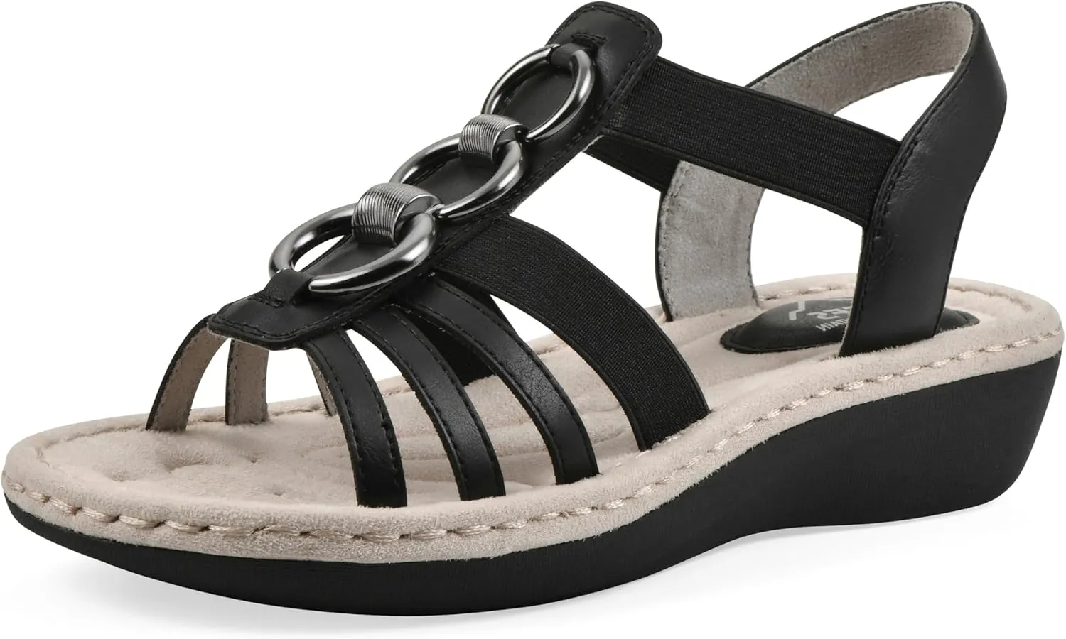 CLIFFS BY WHITE MOUNTAIN Women's Caselyn Strappy Sandal