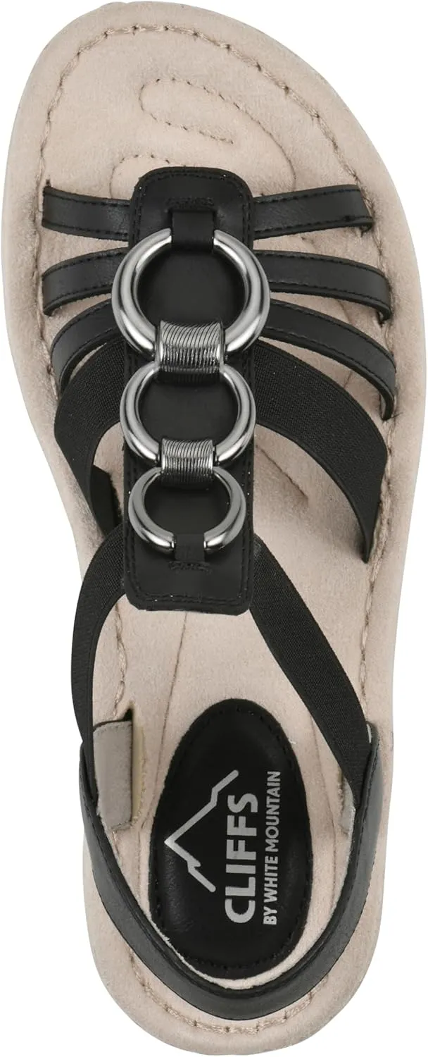 CLIFFS BY WHITE MOUNTAIN Women's Caselyn Strappy Sandal