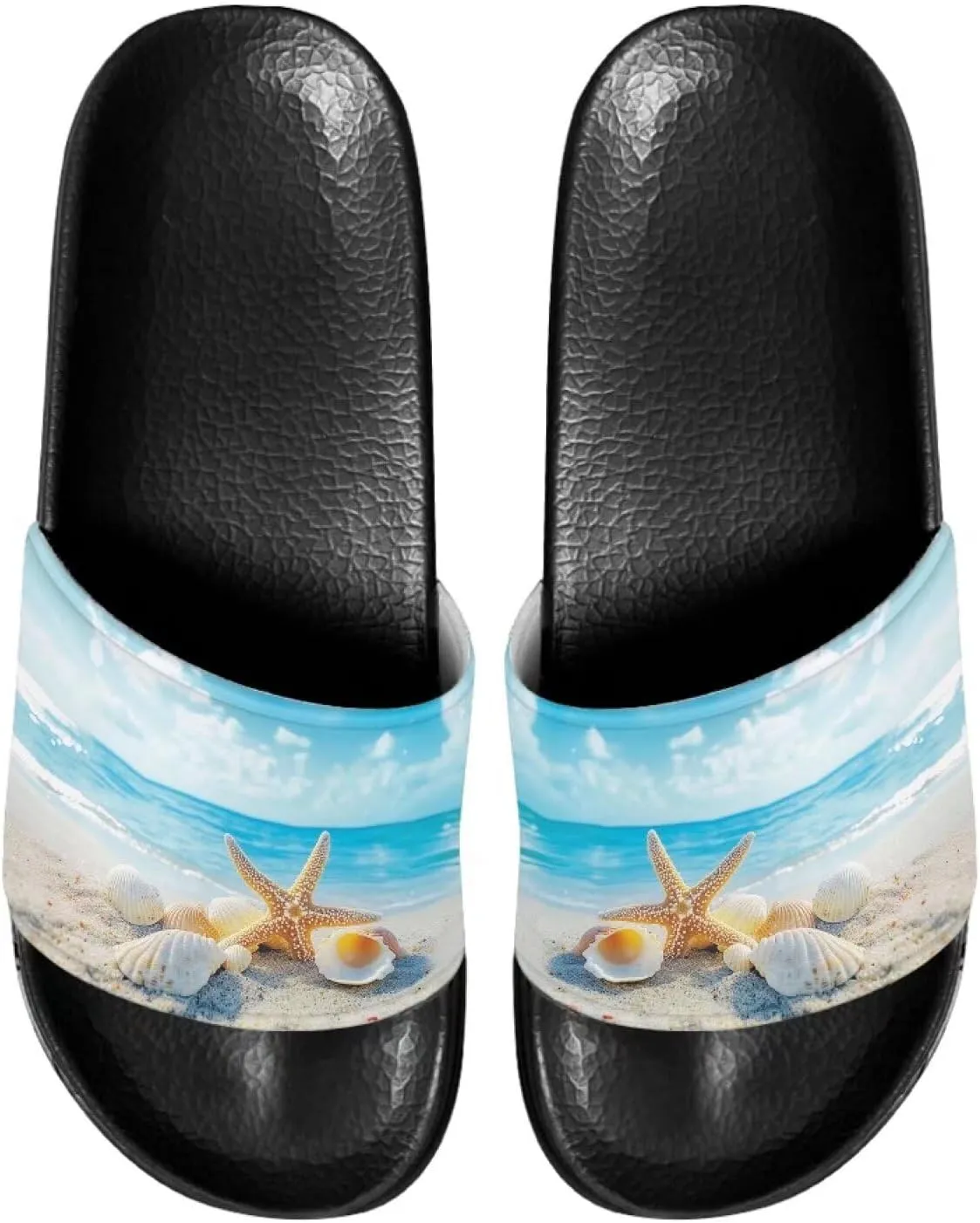 Cloud Slides for Women Slides Slippers, Non-Slip Comfort Shower Shoes, Open Toe Slides Sandals for Indoor & Outdoor