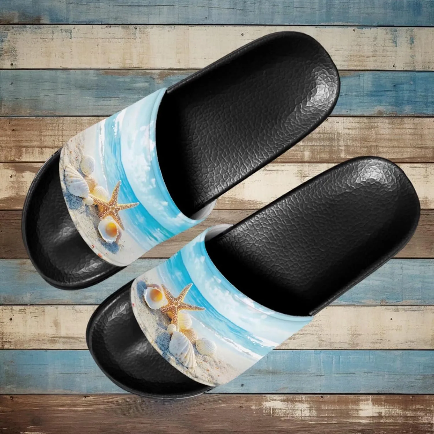 Cloud Slides for Women Slides Slippers, Non-Slip Comfort Shower Shoes, Open Toe Slides Sandals for Indoor & Outdoor