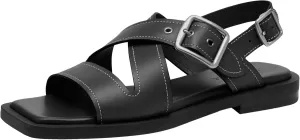 Coach Women's Archival Buckle Flat Sandal Platform
