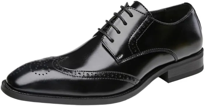Contemporary Men's Business Casual Shoes Hybrid Derby Sneakers with Memory Foam for All-Day Comfort
