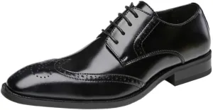 Contemporary Men's Business Casual Shoes Hybrid Derby Sneakers with Memory Foam for All-Day Comfort