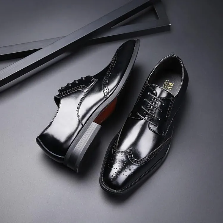 Contemporary Men's Business Casual Shoes Hybrid Derby Sneakers with Memory Foam for All-Day Comfort