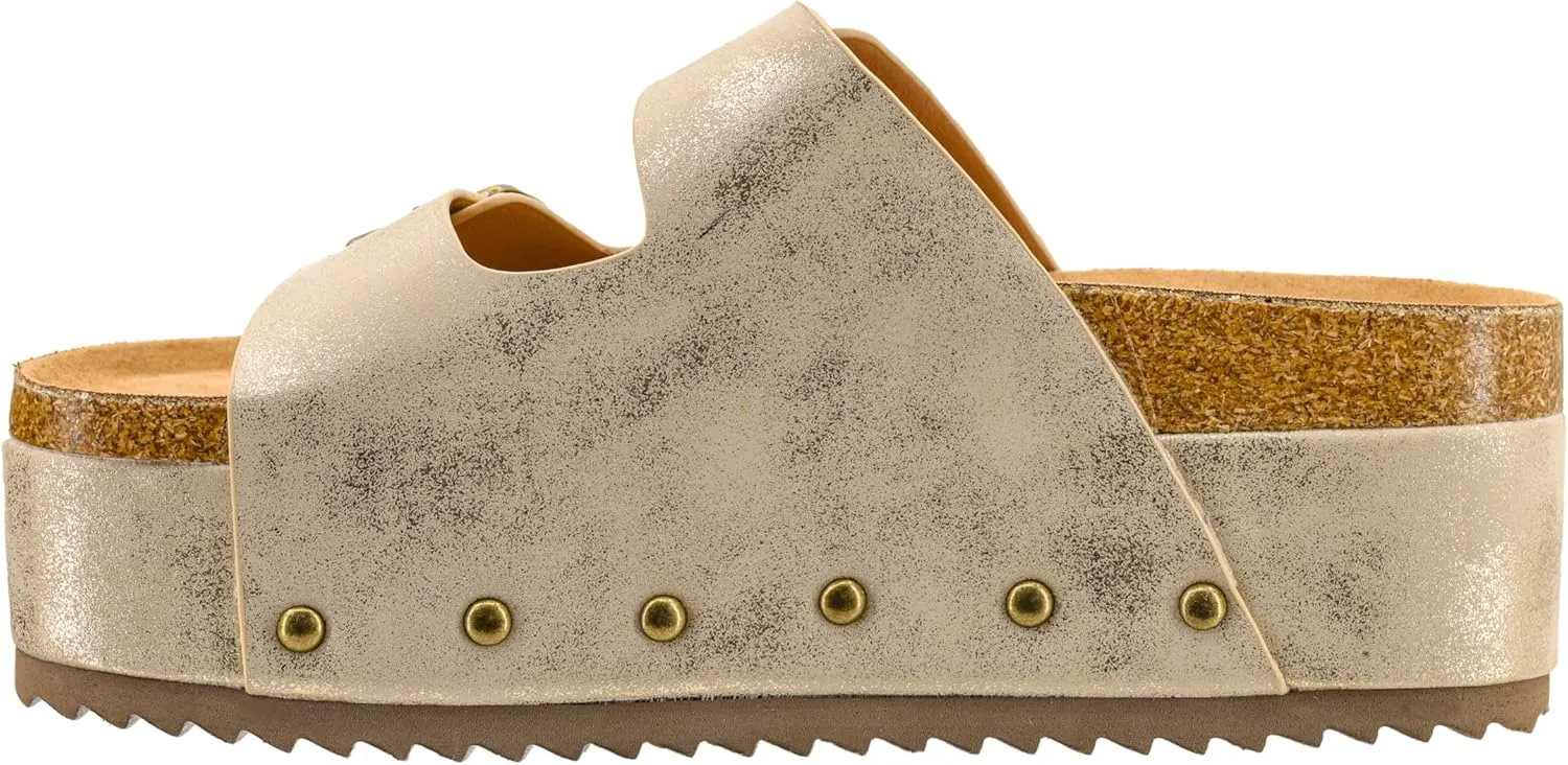 Corkys Footwear Wannabe Womens 2" Platform