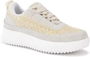 Coutgo Womens Platform Sneakers Lace Up Comfortable Casual Fashion Sneaker Walking Shoes