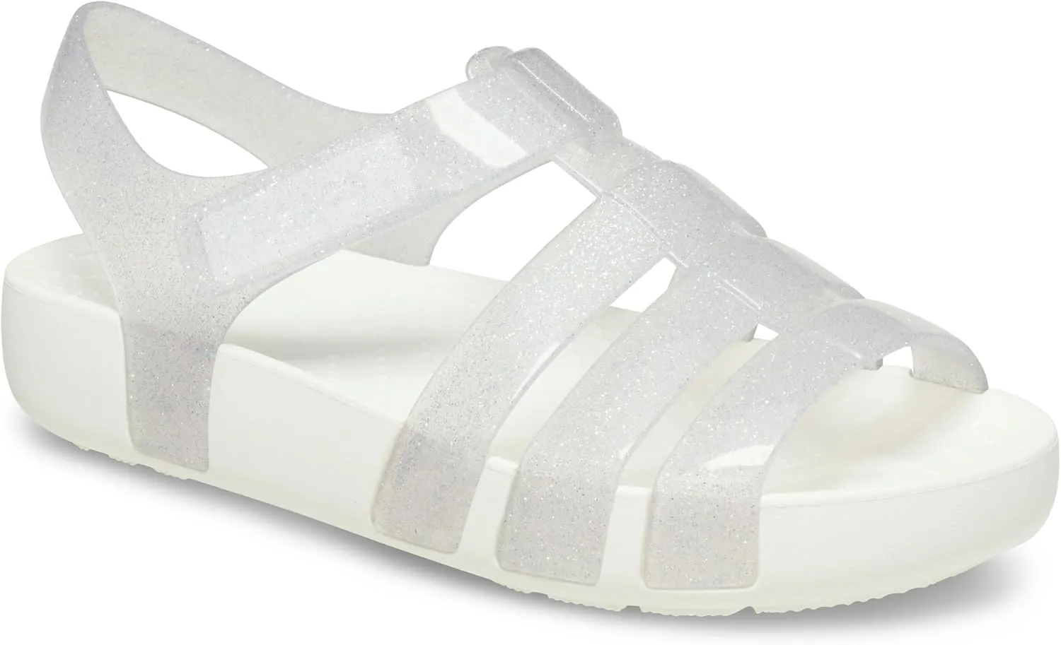 Crocs Girl's Isabella Glitter Sandal (Little Kids/Big Kids)