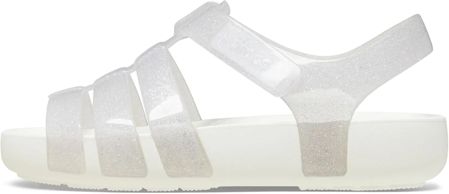 Crocs Girl's Isabella Glitter Sandal (Little Kids/Big Kids)