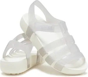 Crocs Girl's Isabella Glitter Sandal (Little Kids/Big Kids)