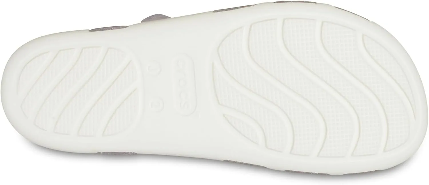 Crocs Girl's Isabella Glitter Sandal (Little Kids/Big Kids)
