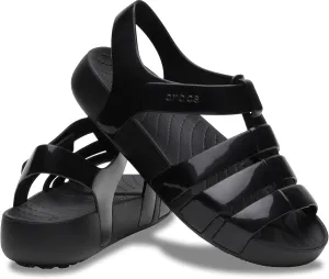 Crocs Isabella Sandals, Black, Numeric_12 US Unisex Little Kid