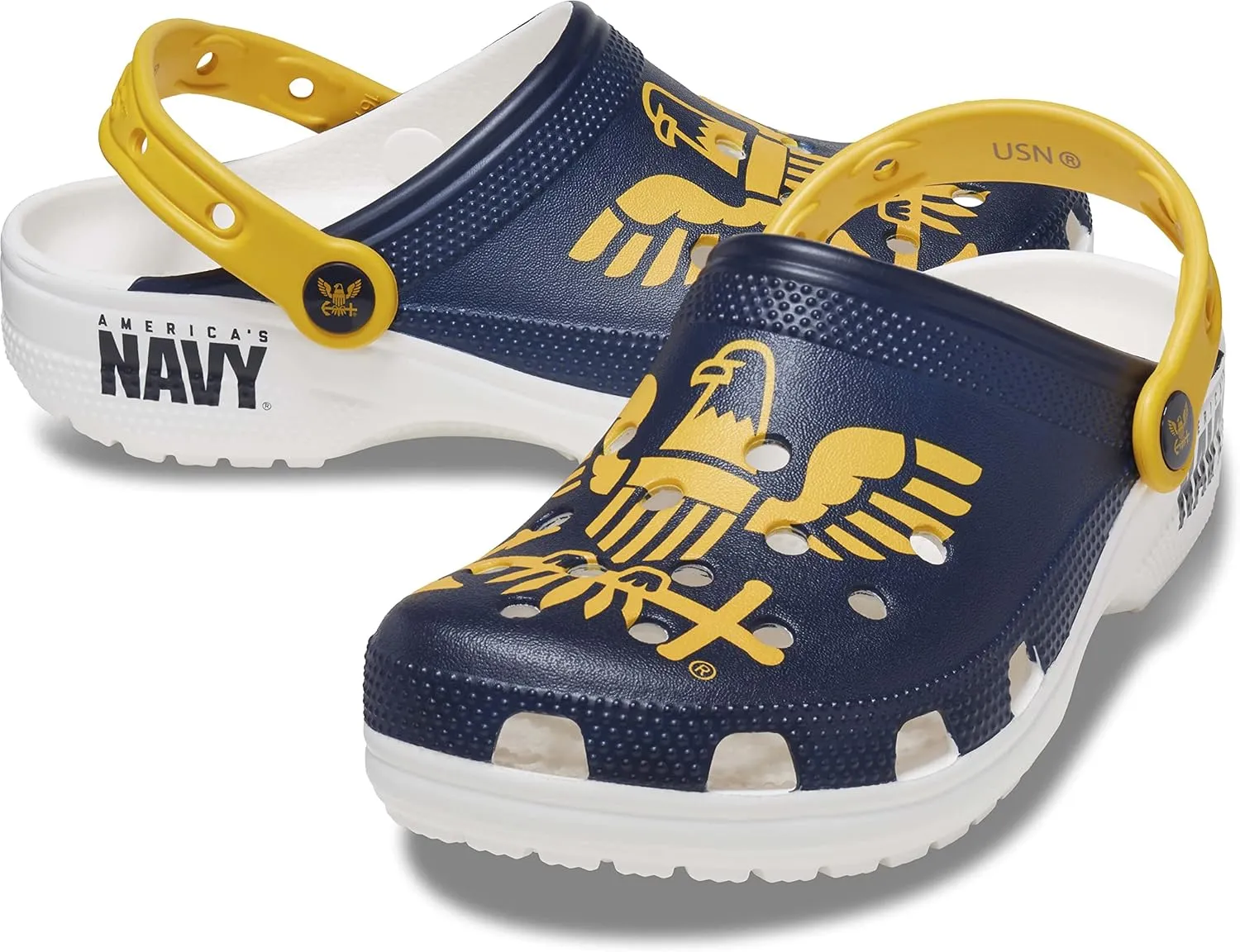 Crocs Unisex-Adult Classic United States Military Clogs