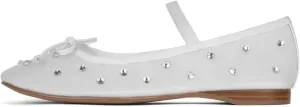 Crystal Mesh Ballet Flats for Women Stretch Band Snip Toe Ballerinas Flats Rhinestone Sparkly Mary Jane Flat Shoes