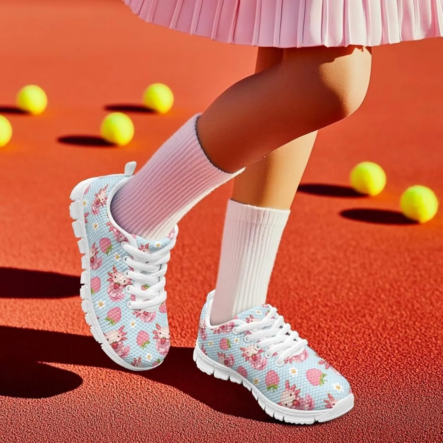 Cumagical Kids Running Shoes Lightweight Breathable Sports Casual Wear for Active Children