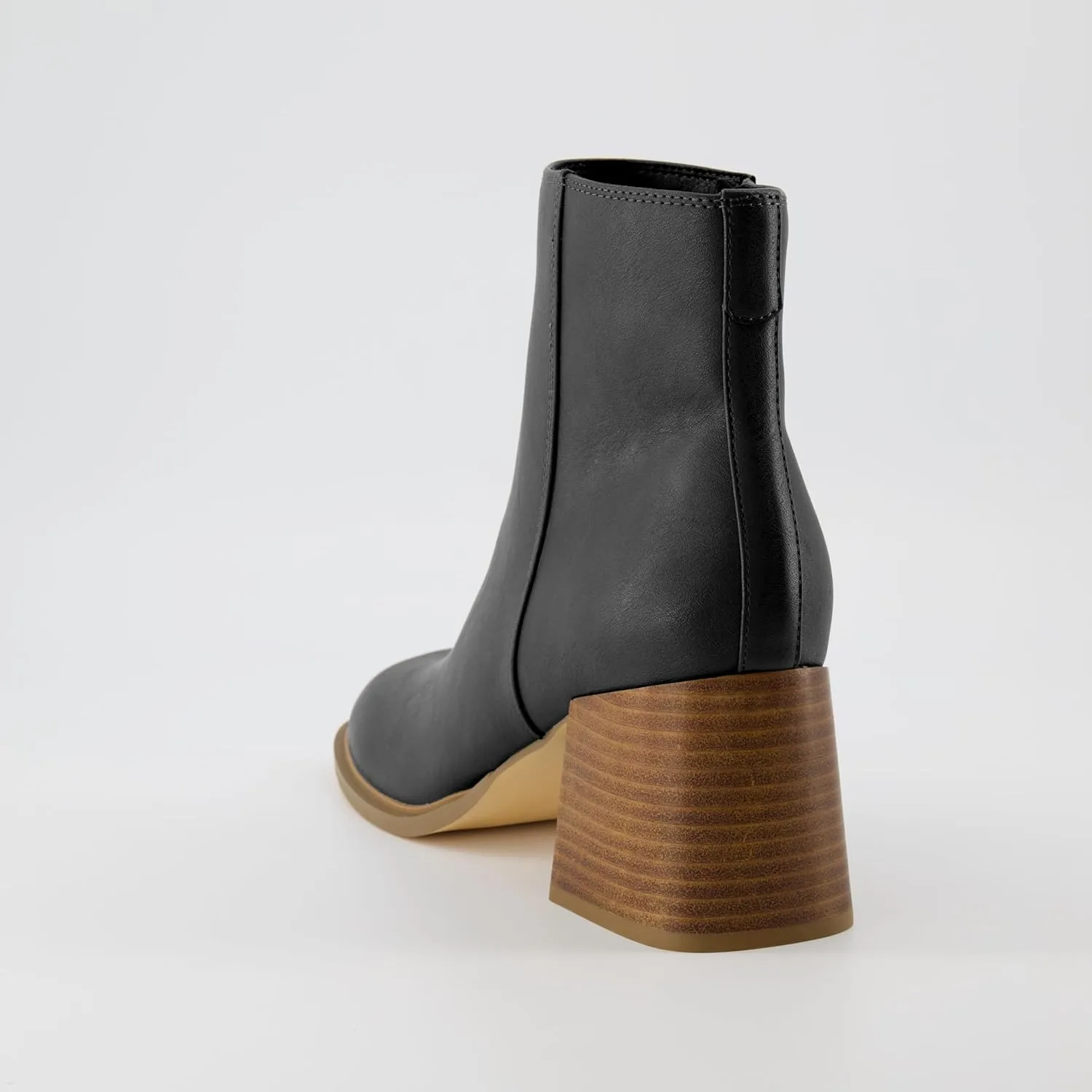 CUSHIONAIRE Women's Dante block heel dress boot  Memory Foam, Wide Widths Available
