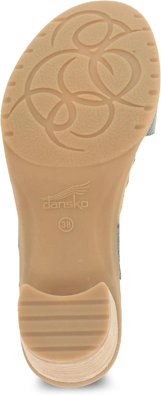 Dansko Tansy Multi-Strap Sandal for Women - A Subtle Heel and Memory Foam for All-Day Comfort - Unique Design for Easy Transition from Work to Evening