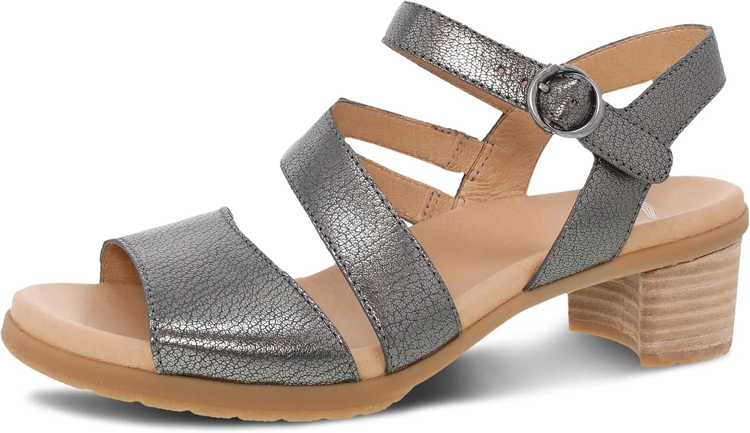 Dansko Tansy Multi-Strap Sandal for Women - A Subtle Heel and Memory Foam for All-Day Comfort - Unique Design for Easy Transition from Work to Evening
