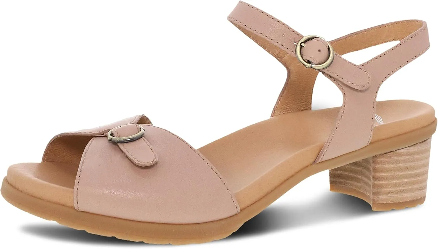 Dansko Tessie Multi-Strap Sandal for Women - A Subtle Heel and Memory Foam for All-Day Comfort - Unique Design for Easy Transition from Work to Evening