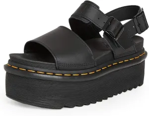 Dr. Martens Unisex's Sandals, Black, 5